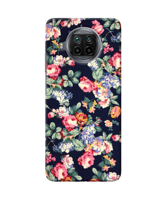 Natural flower print Mi 10i Back Cover