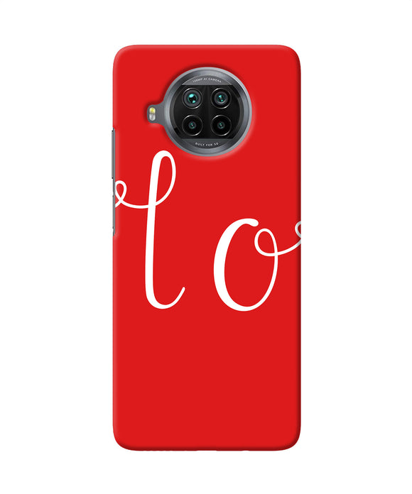 Love one Mi 10i Back Cover