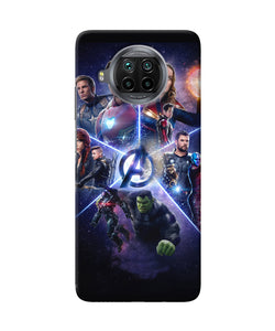 Avengers super hero poster Mi 10i Back Cover