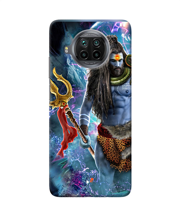 Lord shiva universe Mi 10i Back Cover