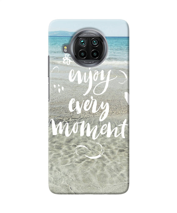 Enjoy every moment sea Mi 10i Back Cover