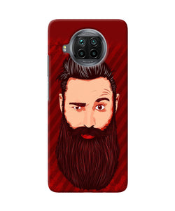 Beardo character Mi 10i Back Cover