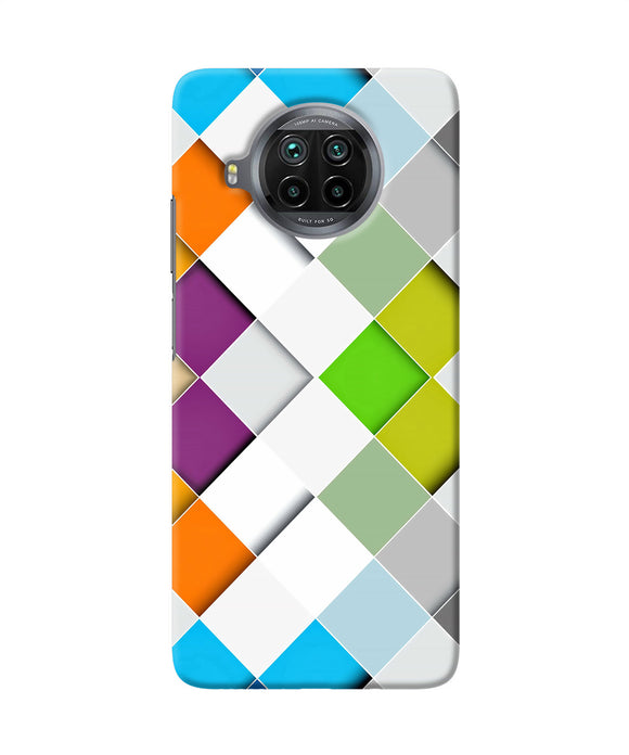 Abstract color box Mi 10i Back Cover