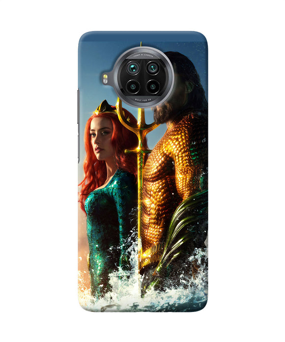 Aquaman couple Mi 10i Back Cover