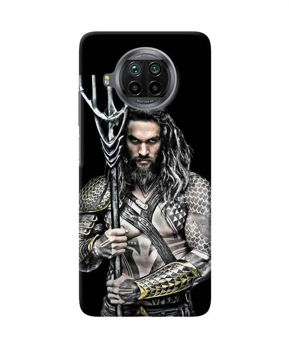 Aquaman trident black Mi 10i Back Cover