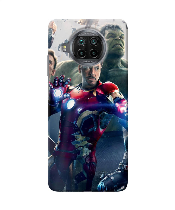 Avengers space poster Mi 10i Back Cover