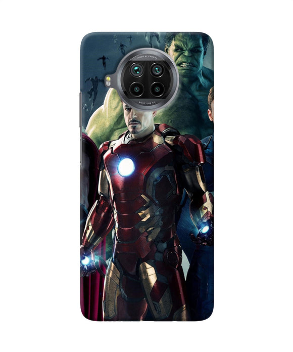 Ironman hulk space Mi 10i Back Cover