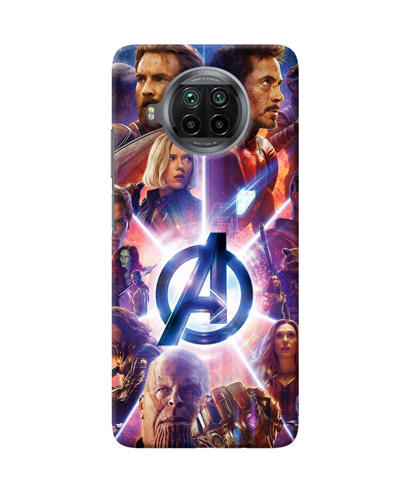 Avengers poster Mi 10i Back Cover