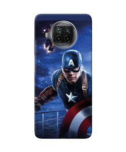 Captain with ironman Mi 10i Back Cover