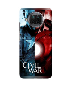 Civil war Mi 10i Back Cover