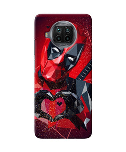 Deadpool love Mi 10i Back Cover