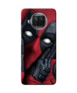 Thinking deadpool Mi 10i Back Cover