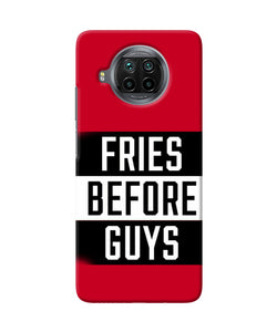 Fries before guys quote Mi 10i Back Cover