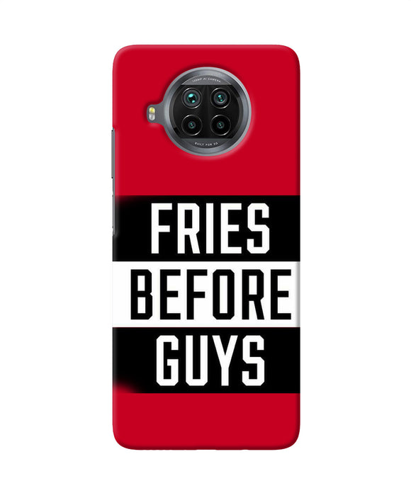 Fries before guys quote Mi 10i Back Cover