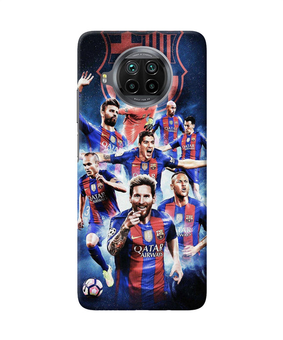 Messi FCB team Mi 10i Back Cover