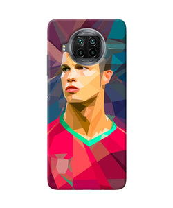 Abstract ronaldo Mi 10i Back Cover