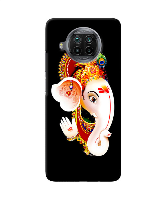 Lord ganesh face Mi 10i Back Cover