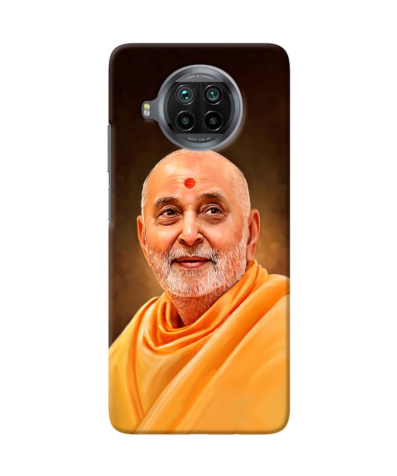 Pramukh swami painting Mi 10i Back Cover