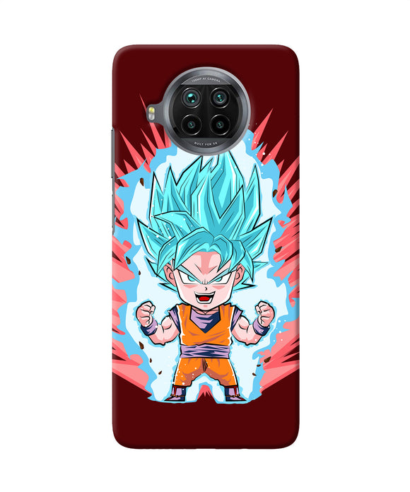 Goku little character Mi 10i Back Cover