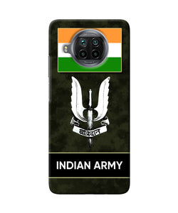 Indian flag balidan logo Mi 10i Back Cover