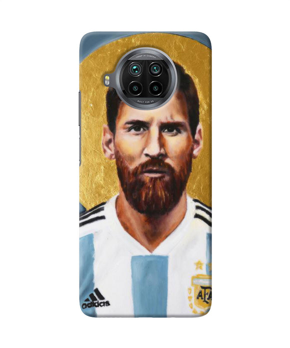 Messi face Mi 10i Back Cover