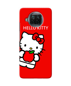 Hello kitty red Mi 10i Back Cover