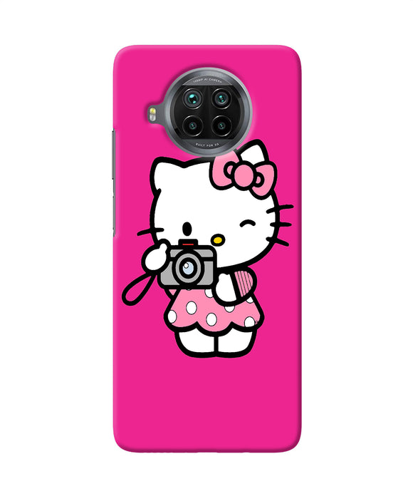 Hello kitty cam pink Mi 10i Back Cover