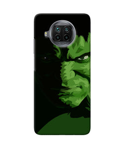 Hulk green painting Mi 10i Back Cover