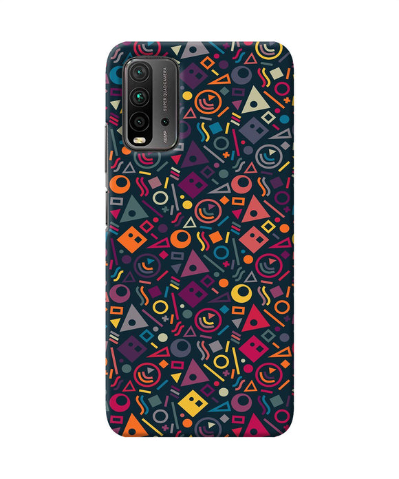 Geometric Abstract Redmi 9 Power Back Cover