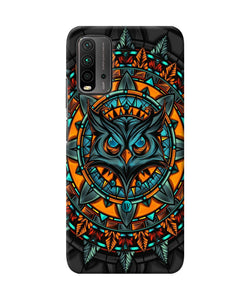 Angry Owl Art Redmi 9 Power Back Cover