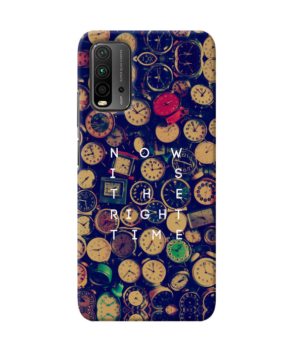 Now is the Right Time Quote Redmi 9 Power Back Cover