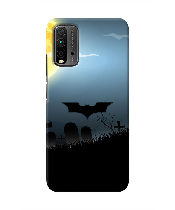 Batman Scary cemetry Redmi 9 Power Real 4D Back Cover