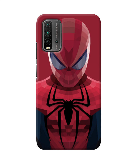 Spiderman Art Redmi 9 Power Real 4D Back Cover