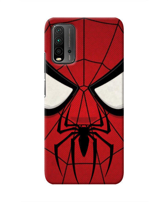 Spiderman Face Redmi 9 Power Real 4D Back Cover