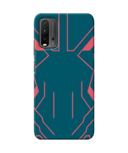 Superman Techno Redmi 9 Power Real 4D Back Cover