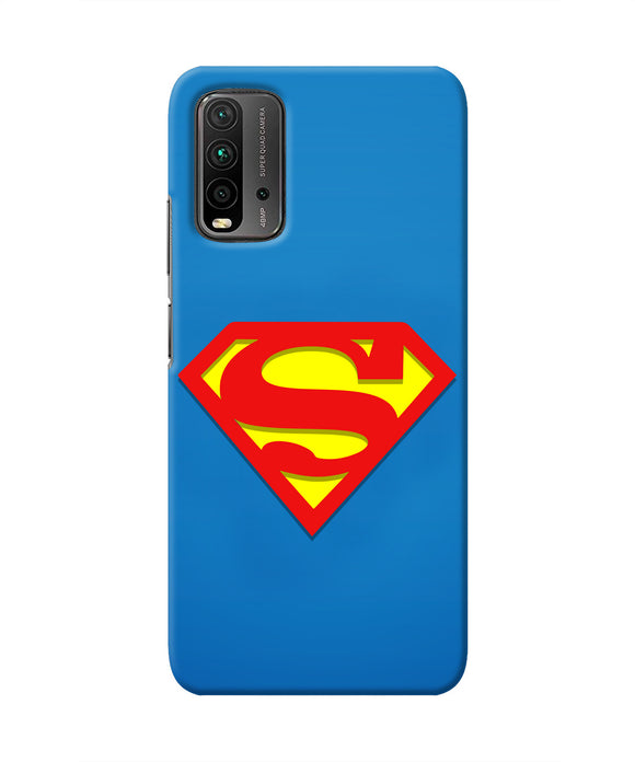 Superman Blue Redmi 9 Power Real 4D Back Cover