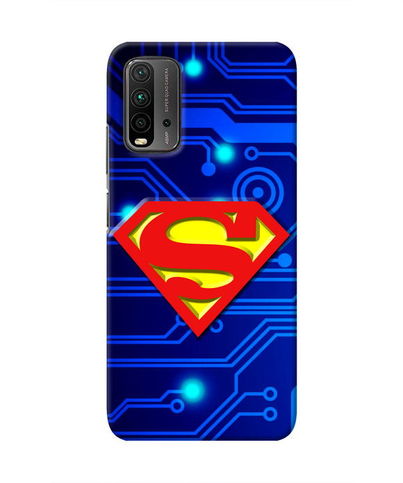 Superman Abstract Redmi 9 Power Real 4D Back Cover
