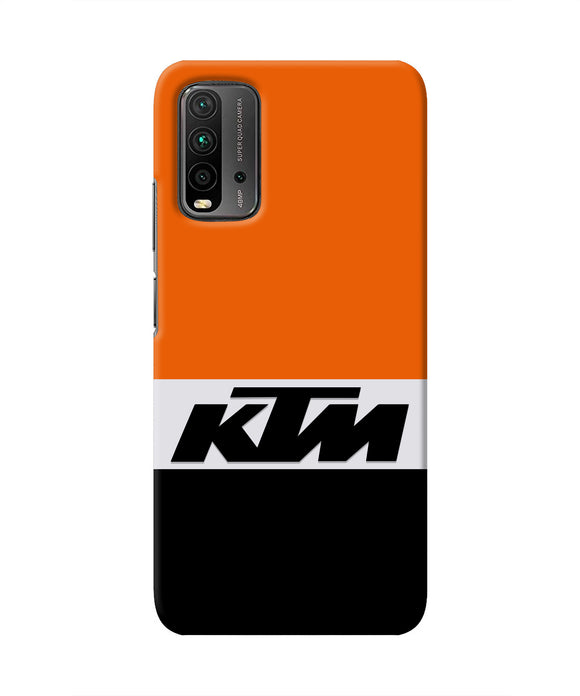 KTM Colorblock Redmi 9 Power Real 4D Back Cover