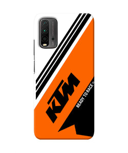 KTM Abstract Redmi 9 Power Real 4D Back Cover