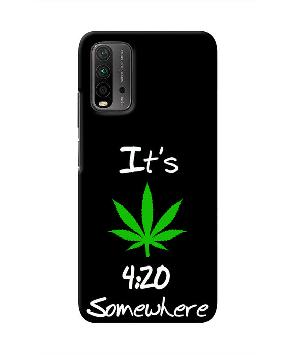 Weed Quote Redmi 9 Power Real 4D Back Cover