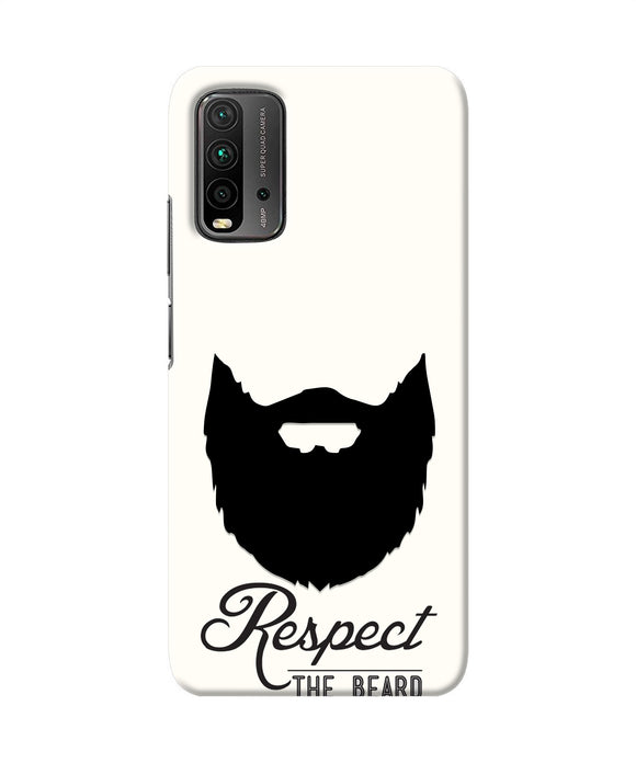 Respect the Beard Redmi 9 Power Real 4D Back Cover