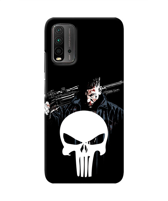 Punisher Character Redmi 9 Power Real 4D Back Cover