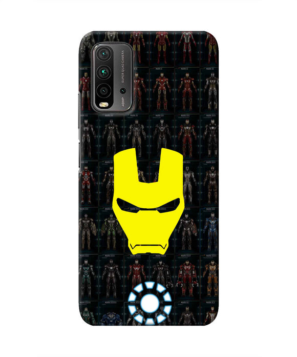 Iron Man Suit Redmi 9 Power Real 4D Back Cover