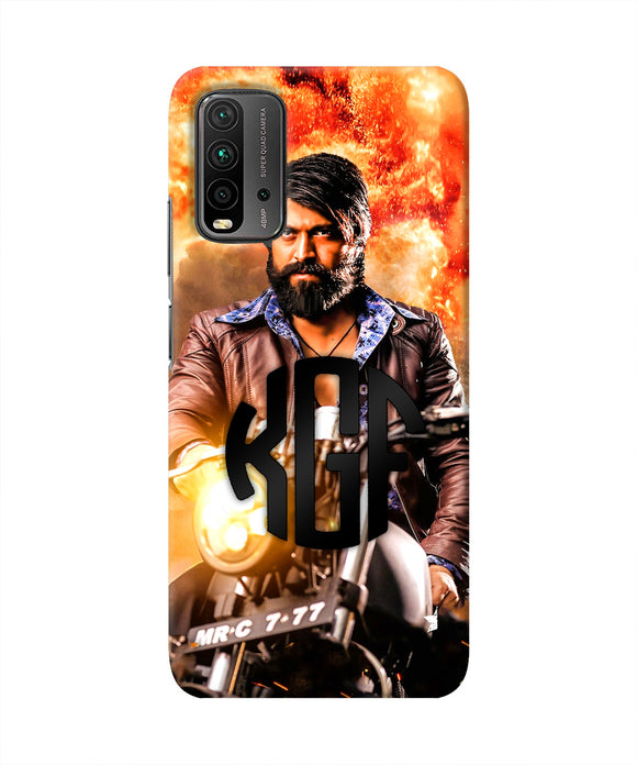 Rocky Bhai on Bike Redmi 9 Power Real 4D Back Cover