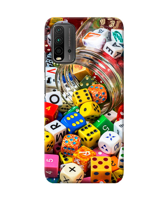 Colorful Dice Redmi 9 Power Back Cover
