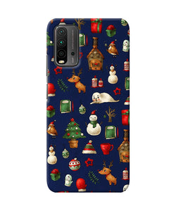 Canvas christmas print Redmi 9 Power Back Cover