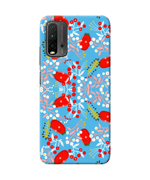 Small red animation pattern Redmi 9 Power Back Cover