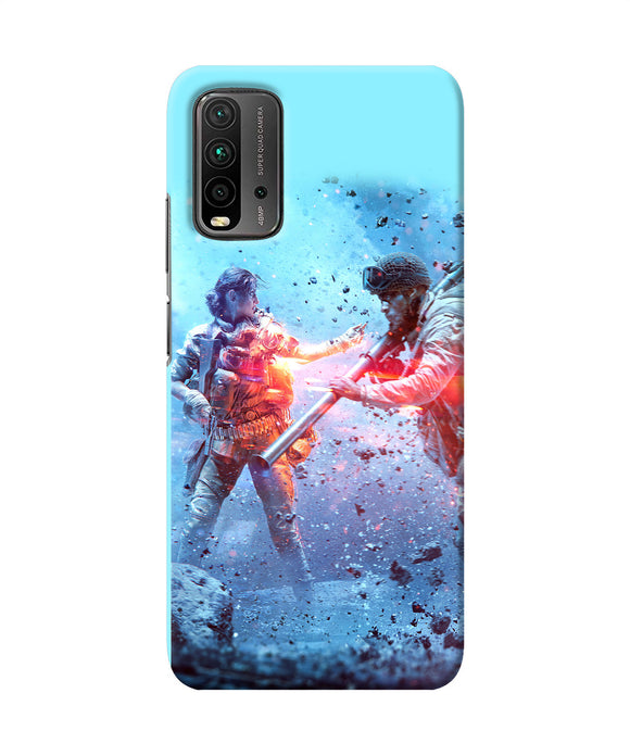 Pubg water fight Redmi 9 Power Back Cover