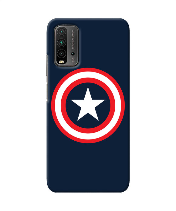 Captain america logo Redmi 9 Power Back Cover