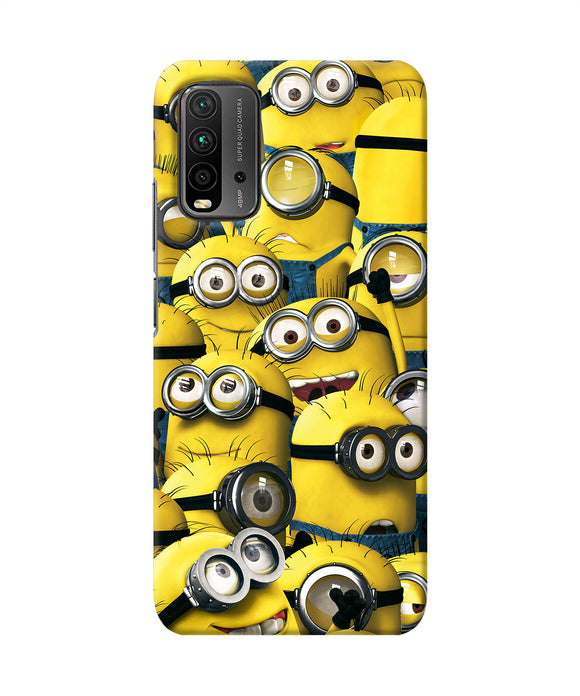 Minions crowd Redmi 9 Power Back Cover